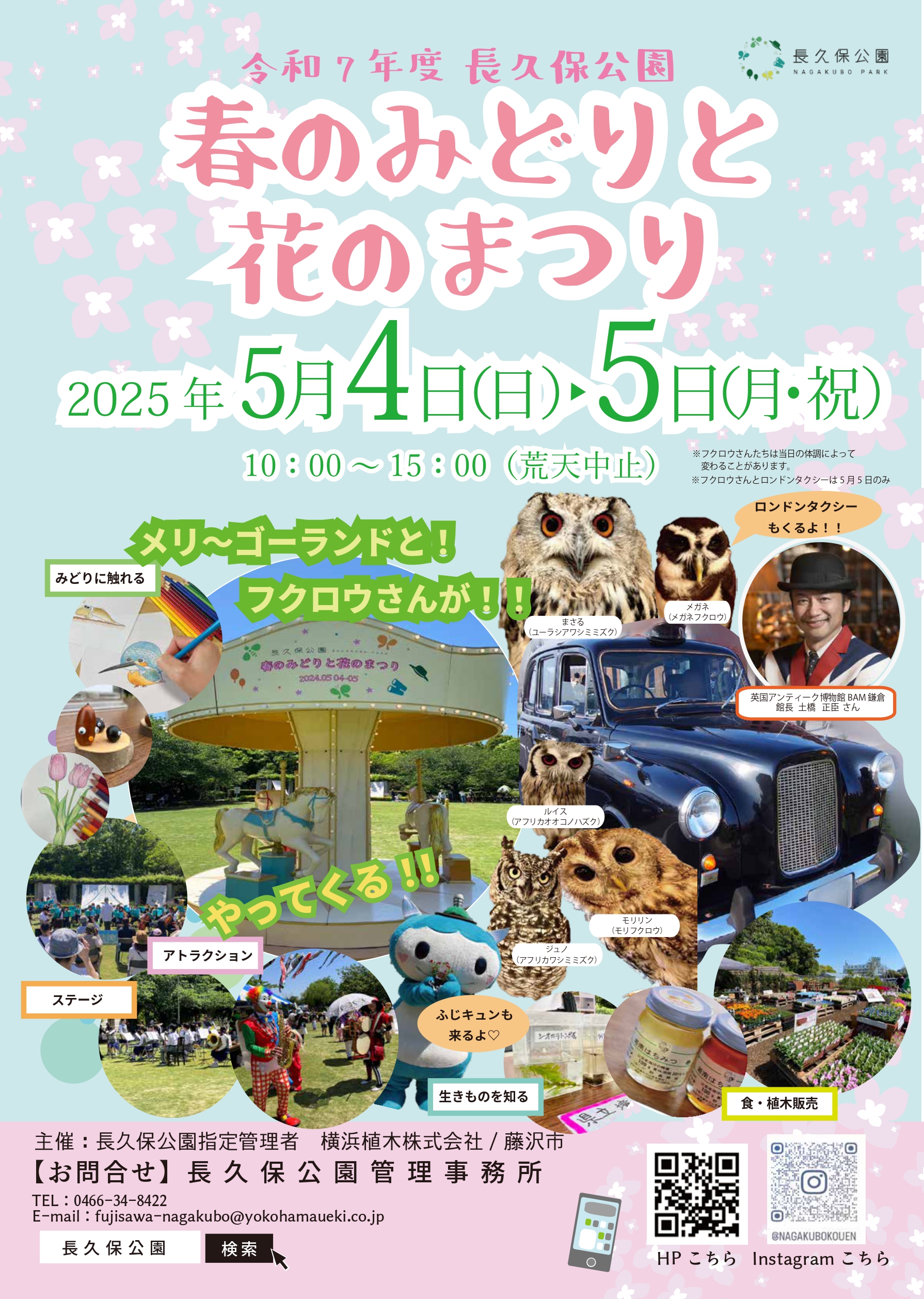 令和7年度 春のみどりと花のまつり 今年も開催いたします！！ | 藤沢市